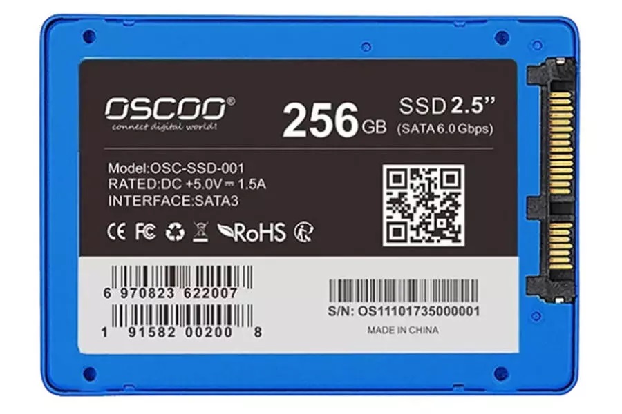 حافظه SSD اسکو 256 گیگابایت مدل BLUE