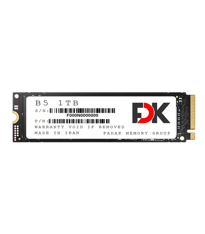 حافظه SSD فدک 1 ترابایت مدل B5 M.2 2280 NVMe