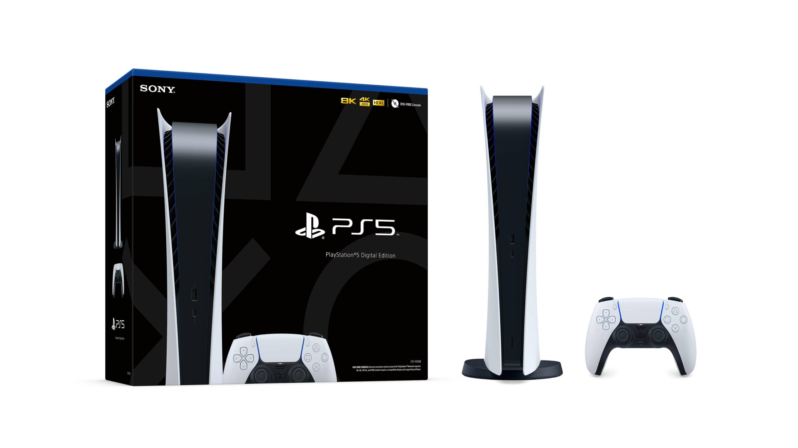 کنسول بازی سونی PS5 – ریجن ژاپن CFI-1200B – نسخه دیجیتال