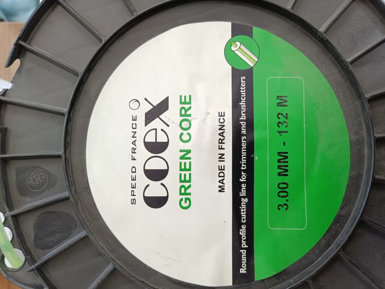 نخ چهارگوش سبز تیتانیوم SPEED FRANCE-COEX -132m-3mm