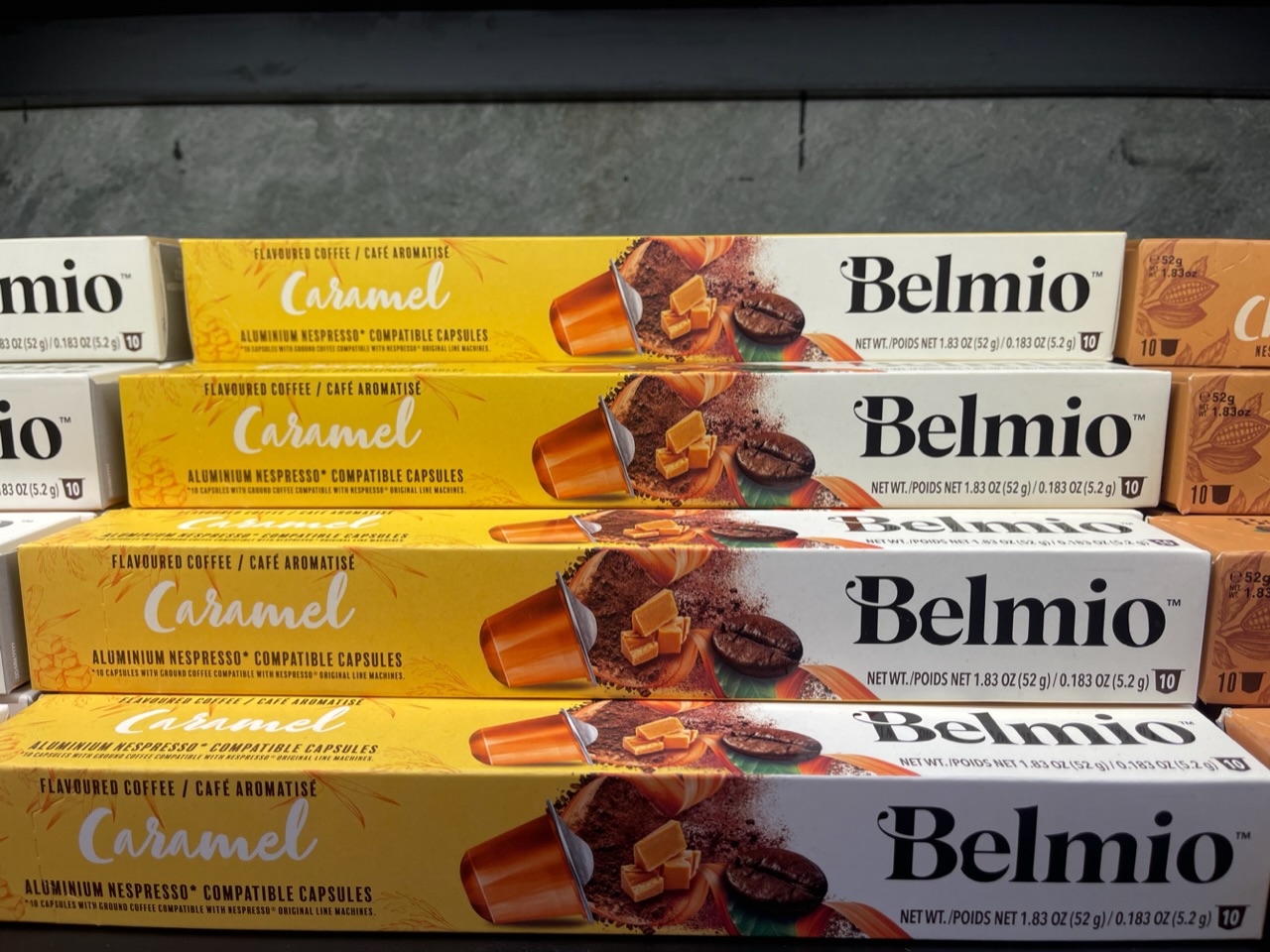 کپسول قهوه بلمیو با طعم کارامل  Belmio