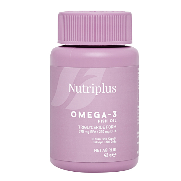 کپسول امگا۳ Nutriplus omega3farmasi فارماسی30عددی