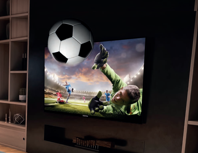 تلویزیون هوشمند جیپاس 75 اینچ مدل GLED7520SEUHD