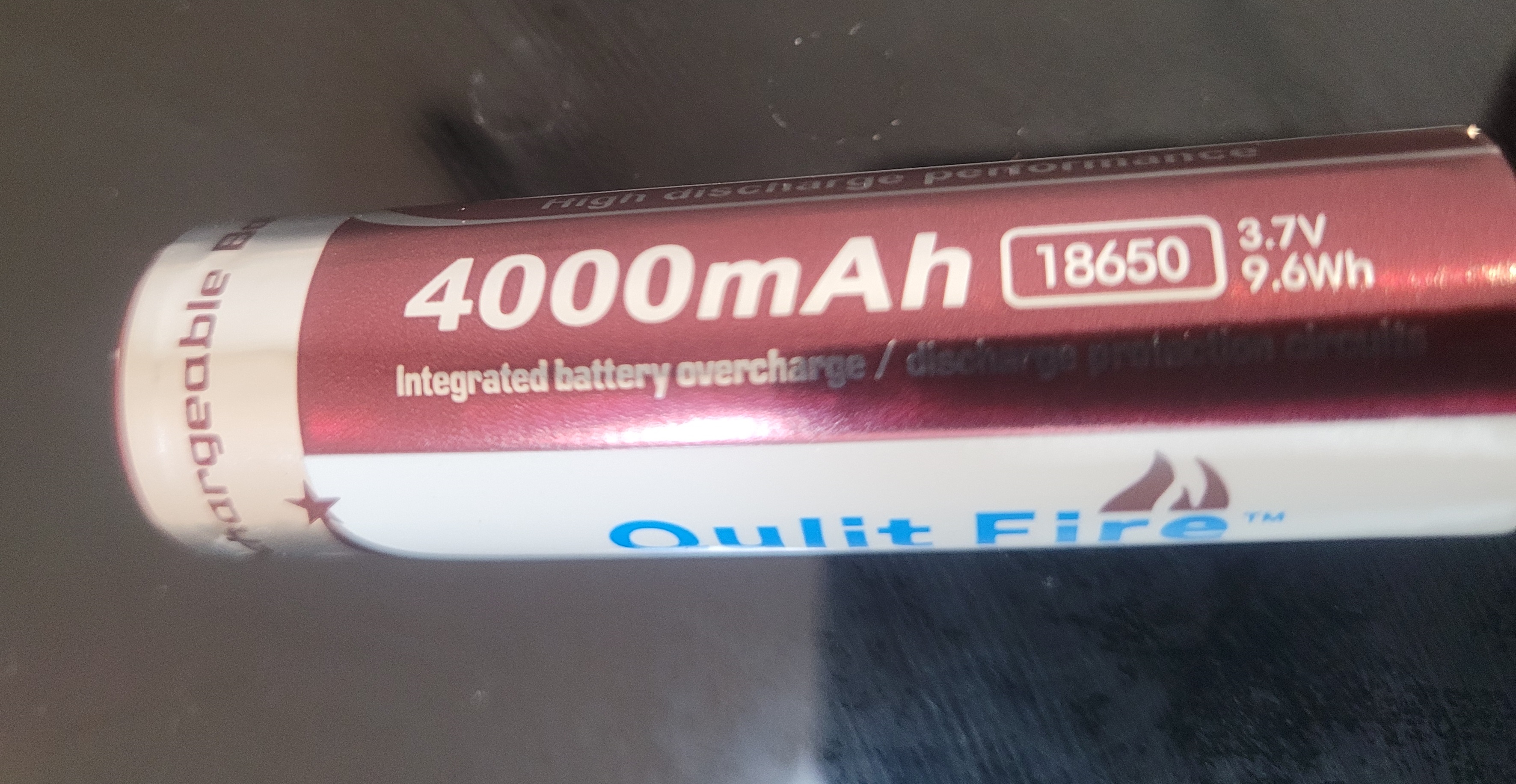 باتری لیتیومی قابل شارژ کولید فایر   18650 مدل 4000mAh پک دوعددی
