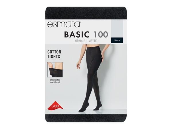 جوراب شلواری زنانه مدل BASIC 100 برند esmara 214 جلد