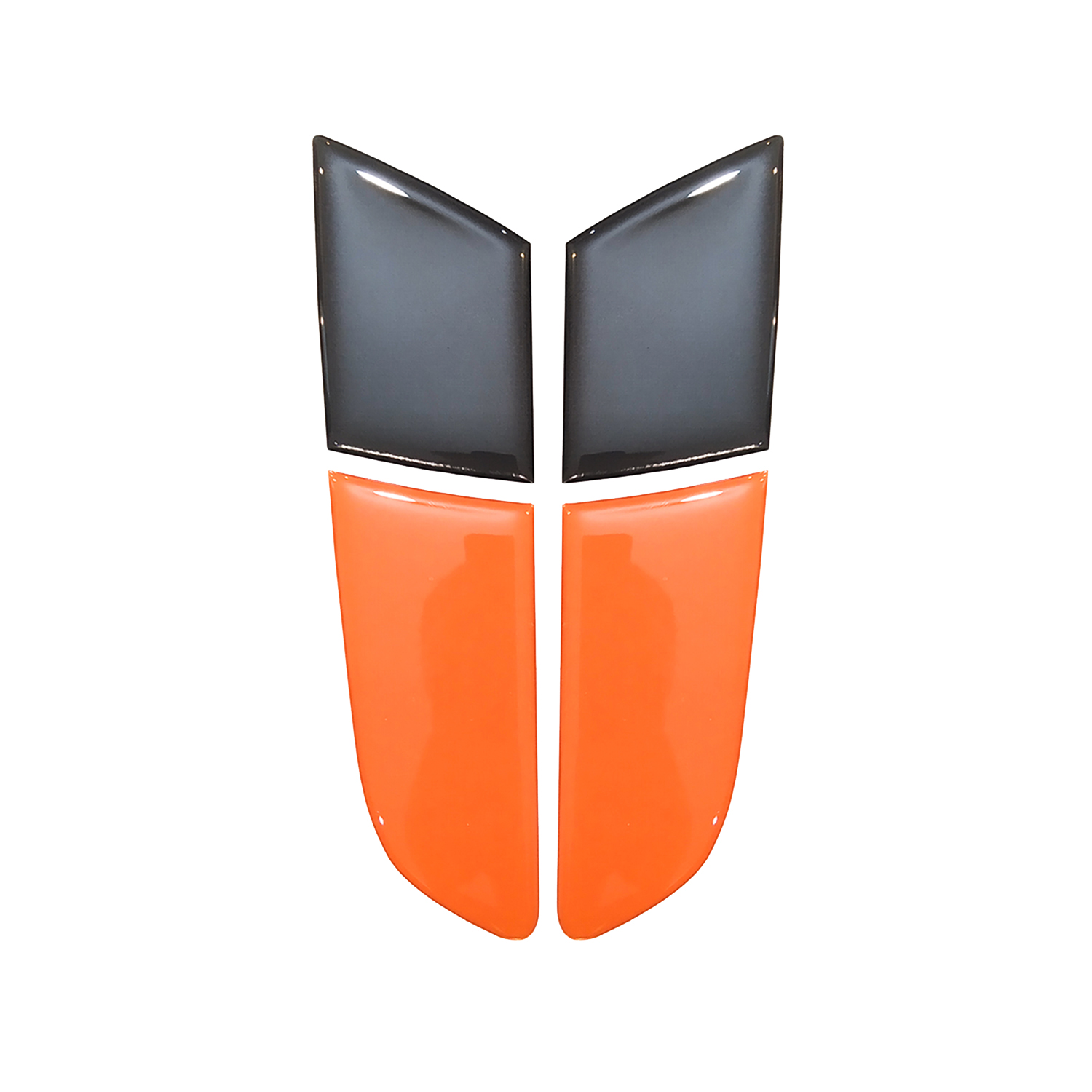 کاور کالرینگ سه بعدی چراغ عقب آرسی زد اسپرت مدل OrangeB2022 مناسب برای پژو 207