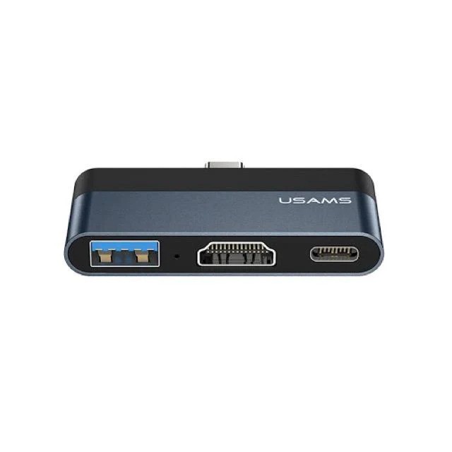 مینی هاب USAMS (Type-C+HDMI+USB) مدل US-SJ492