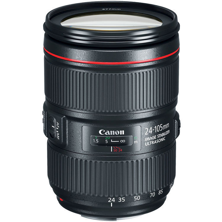 لنز کانن Canon EF 24-105mm f/4L IS II USM No Box  دسته دوم