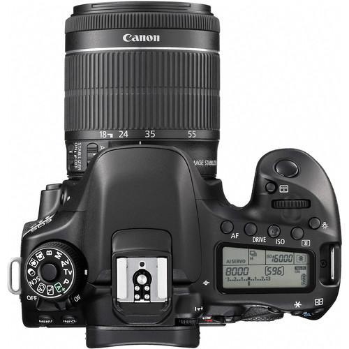 دوربین عکاسی کانن Canon EOS 80D Kit 18-55mm f/3.5-5.6 IS STM دسته دوم