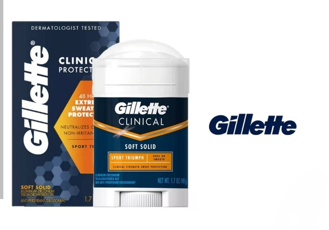 مام کلینیکال ژیلت Gillette CLINICAL اورجینال-فروشگاه اینترنتی آرایشی بهداشتی آزارو