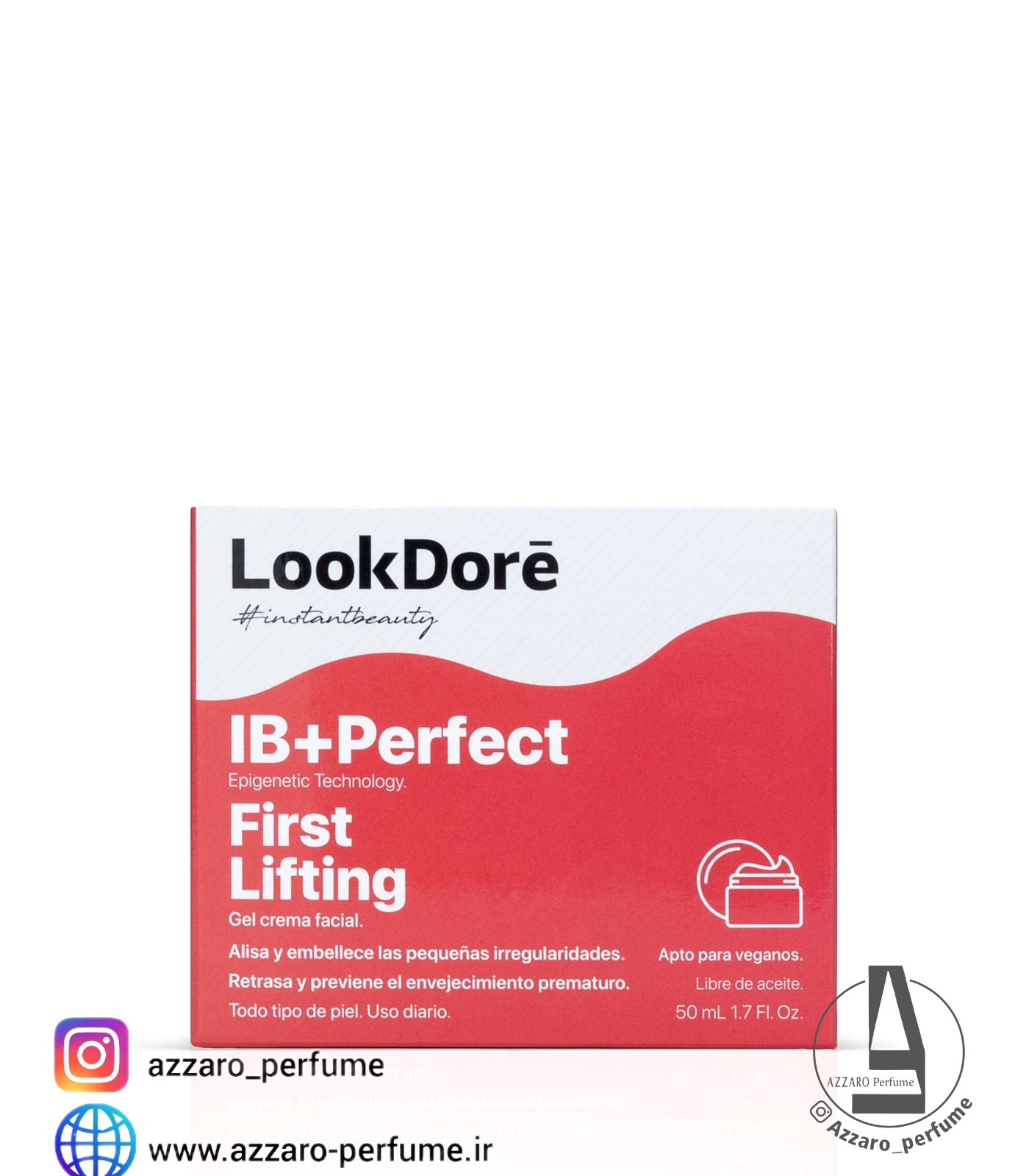ژل کرم لیفتینگ صورت LookDore 50ml-فروشگاه اینترنتی آرایشی بهداشتی آزارو 