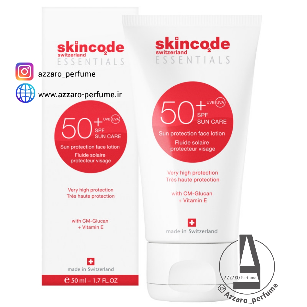 ضد آفتاب بی رنگ اسکین کد-فروشگاه اینترنتی آرایشی بهداشتی آزارو