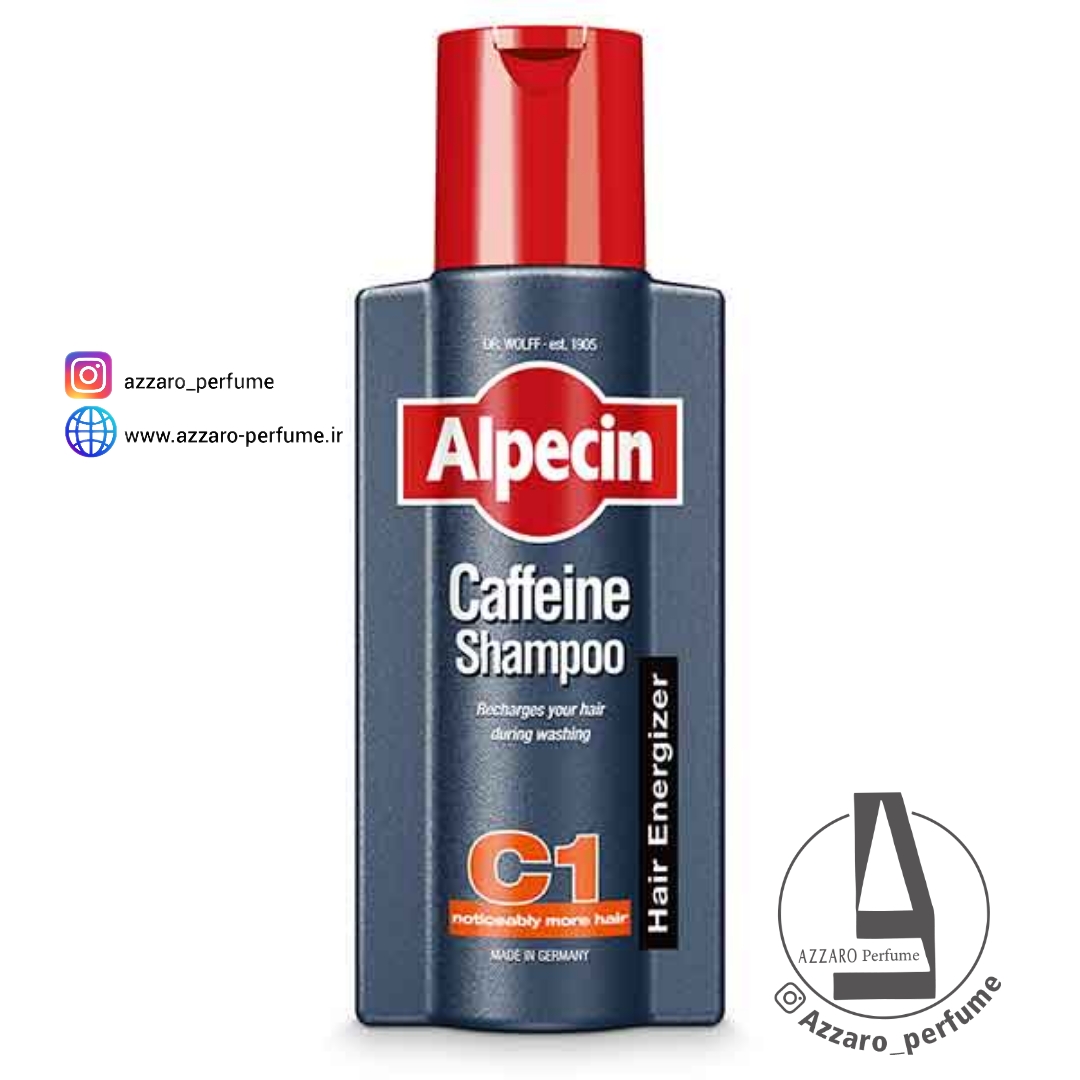 شامپو ضد ریزش حاوی کافئین آلپسین Alpecin حجم 250 میل-فروشگاه اینترنتی آرایشی بهداشتی آزارو