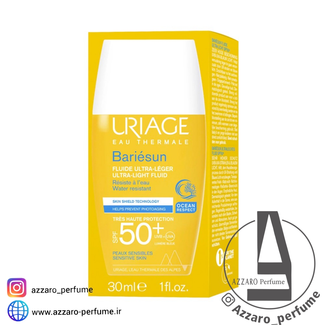 لوسیون ضد آفتاب اوریاژ مدل BariesunSPFF50 حجم 30 میلی لیتر-فروشگاه اینترنتی آرایشی بهداشتی آزارو