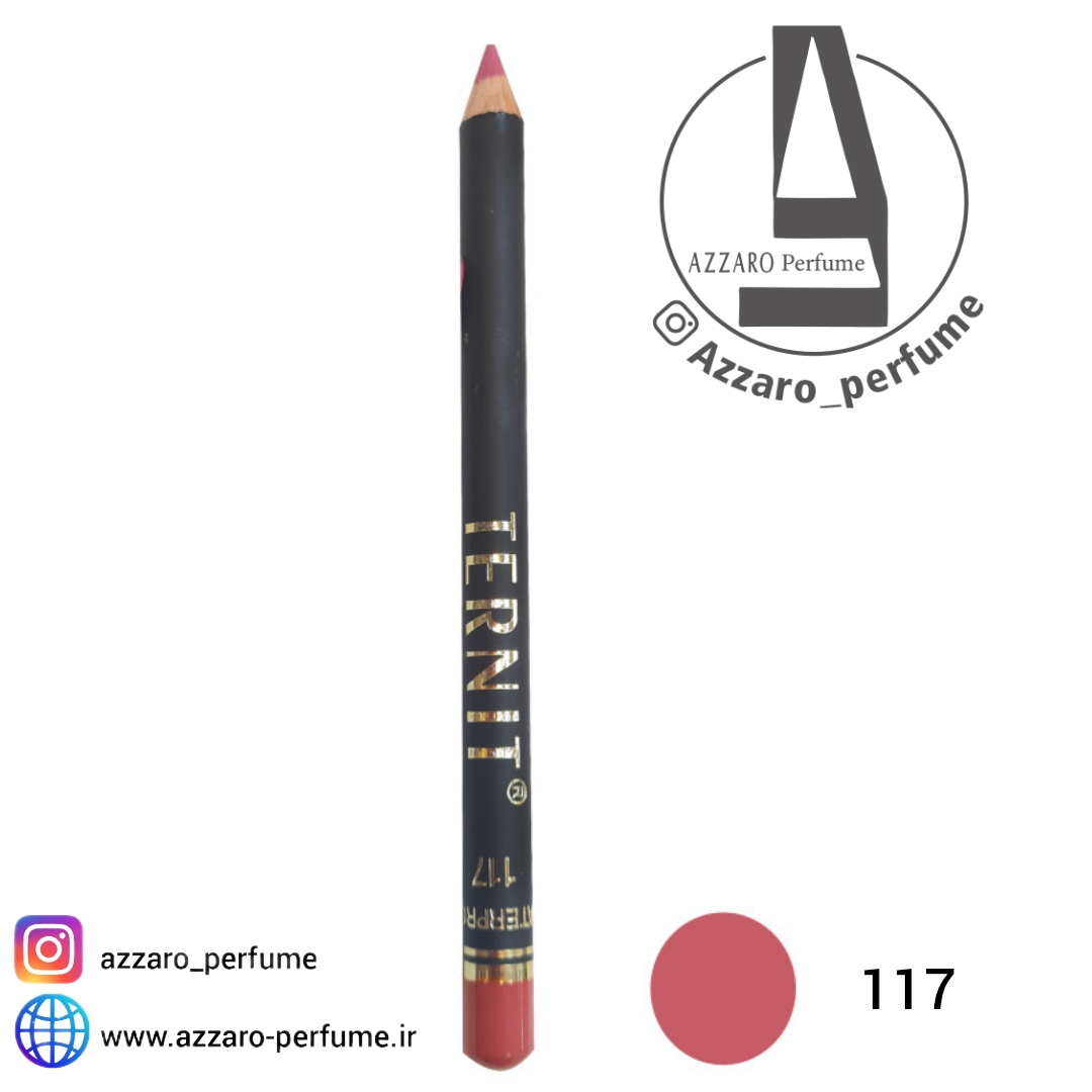 مداد لب ضد آب ترنیت شماره117-فروشگاه اینترنتی آرایشی بهداشتی آزارو