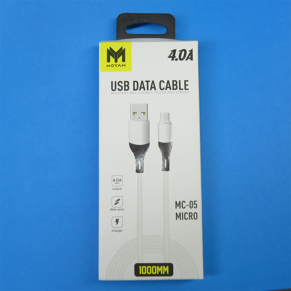 کابل تبدیل USB به microUSB مویان مدل MC-05 طول 1 متر