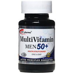 قرص مولتی ویتامین مردان بالای 50 سال اس تی پی فارما