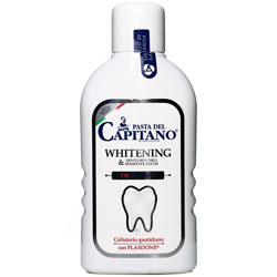 محلول دهان شویه دندان های حساس حاوی مواد سفید کننده پاستا دل کاپیتانو