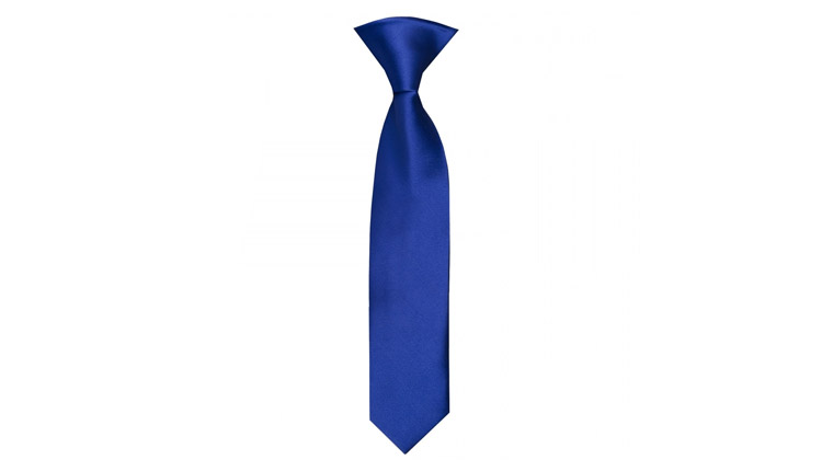 کراوات آبی انگلیسی جنس ساتن درجه یک