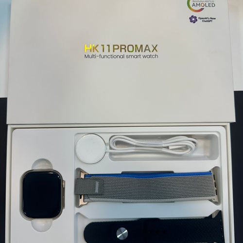 ساعت هوشمند سری ۹ مدل hk11 pro max chatgpt amoled