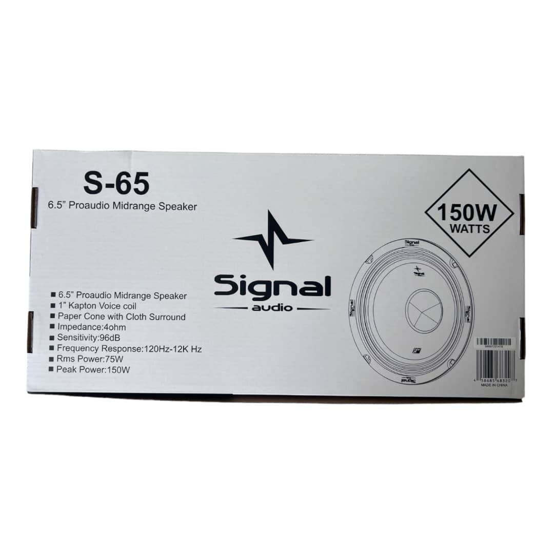 Midrange 6.5 inch audio signal model S-65(۳)