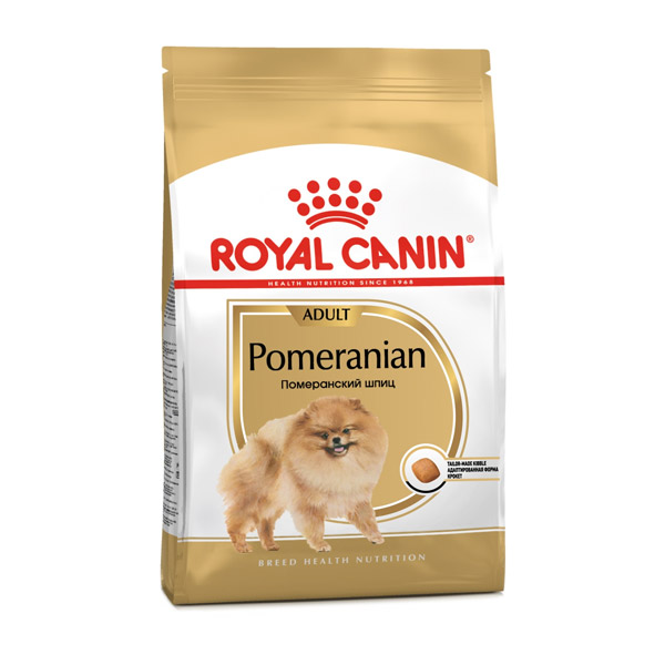 غذای خشک سگ رویال کنین مدل Adult Pomeranian وزن 1.5 کیلوگرم