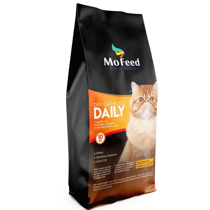 غذای خشک 10 کیلویی روزانه گربه مفید