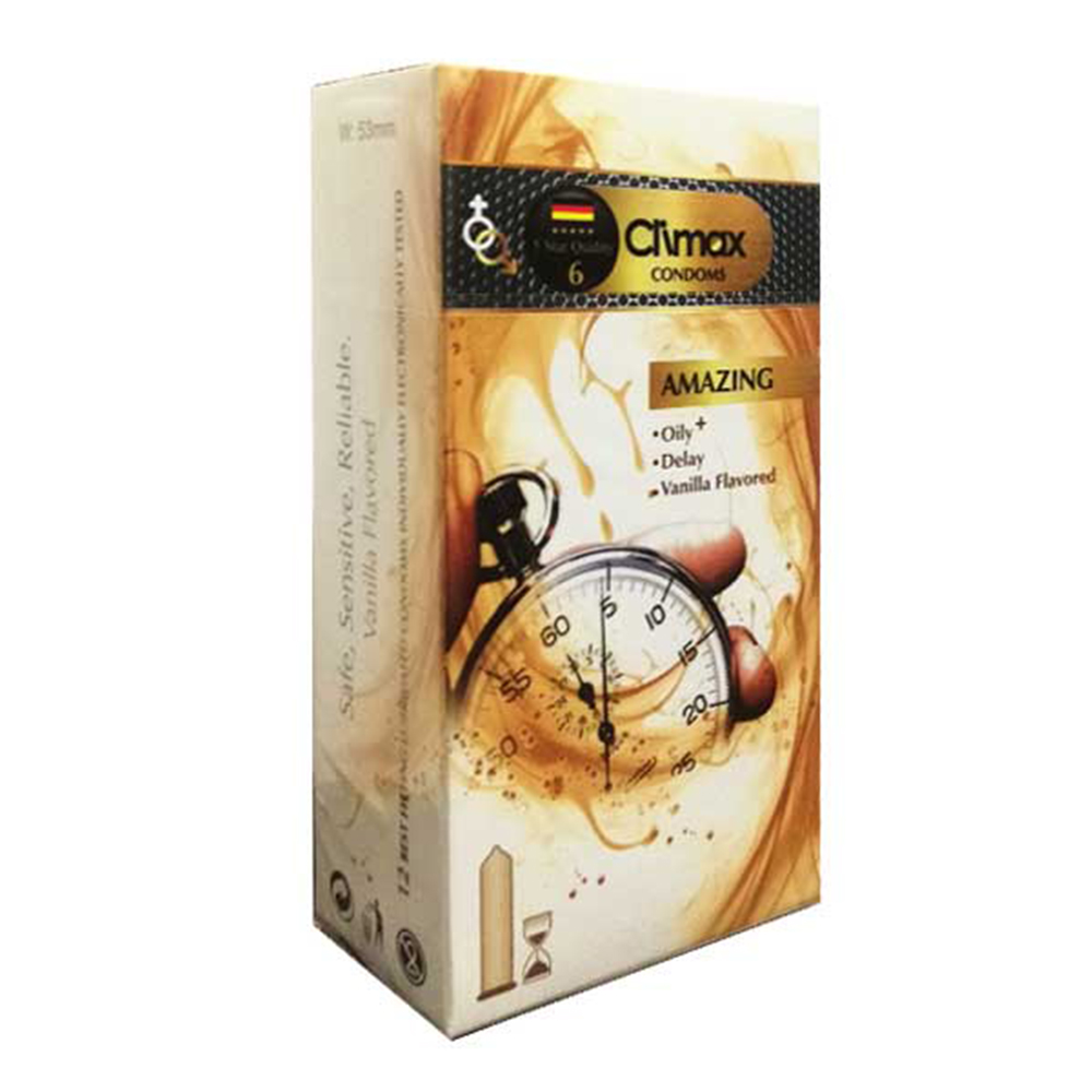 کاندوم CLIMAX مدل Amazing بسته 12 عددی