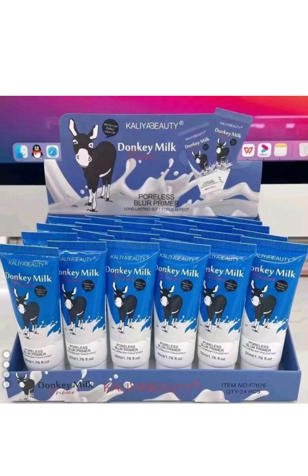 پرایمر شیر الاغ کالیا بیوتی  Kaliya beauy donkey milk primer