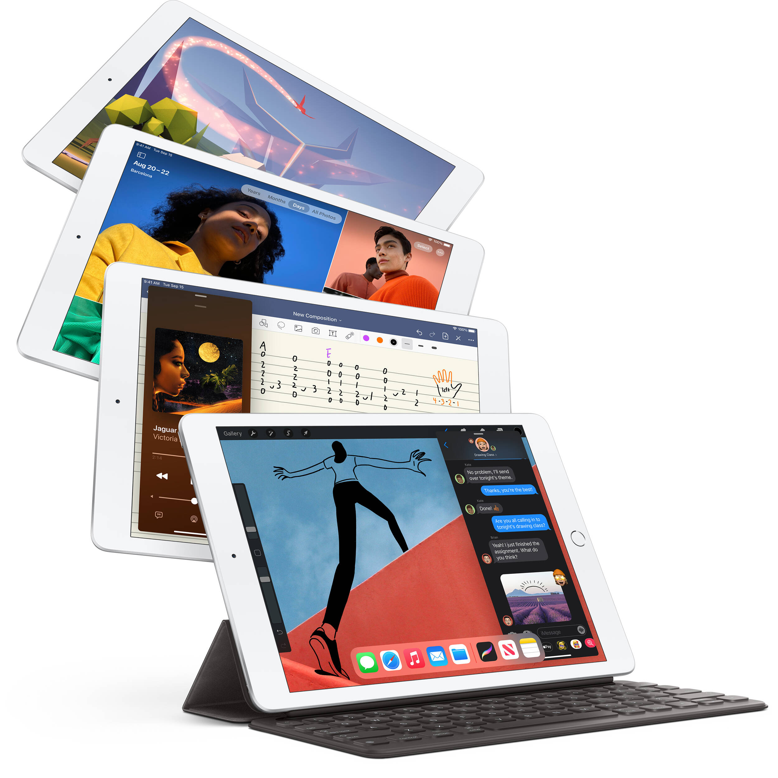 تبلت اپل مدل iPad 10.2 inch 2020 WiFi ظرفیت 128 گیگابایت  main 1 9