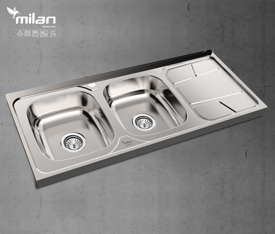 سینک ظرفشویی استیل میلان مدل 3020