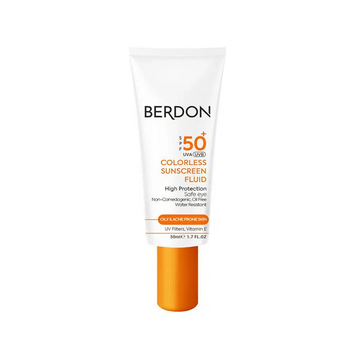 کرم ضد آفتاب مناسب پوست چرب و آکنه ای BERDON SPF50