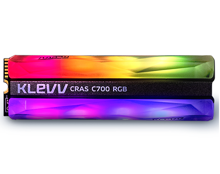 هارد اس اس دی klevv مدل C700 RGB با ظرفیت ۹۶۰ گیگابایت