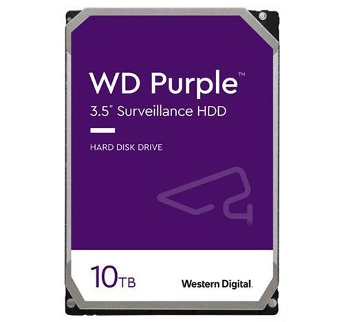 هارددیسک اینترنال وسترن دیجیتال مدل Purple WD102EJRX ظرفیت 10 ترابایت اصلی