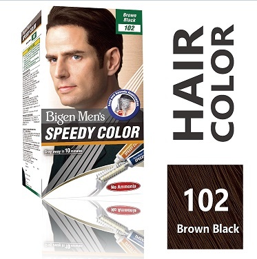 بیگن رنگ موی مردانه فوری مدل قهوه ای-مشکی 102