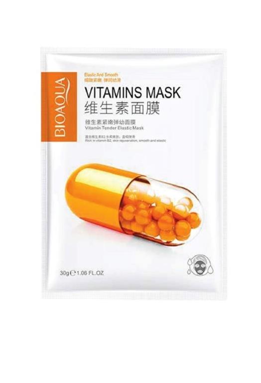ماسک صورت ورقه ای ویتامینه BIOAQUA VITAMINS B2 MASK