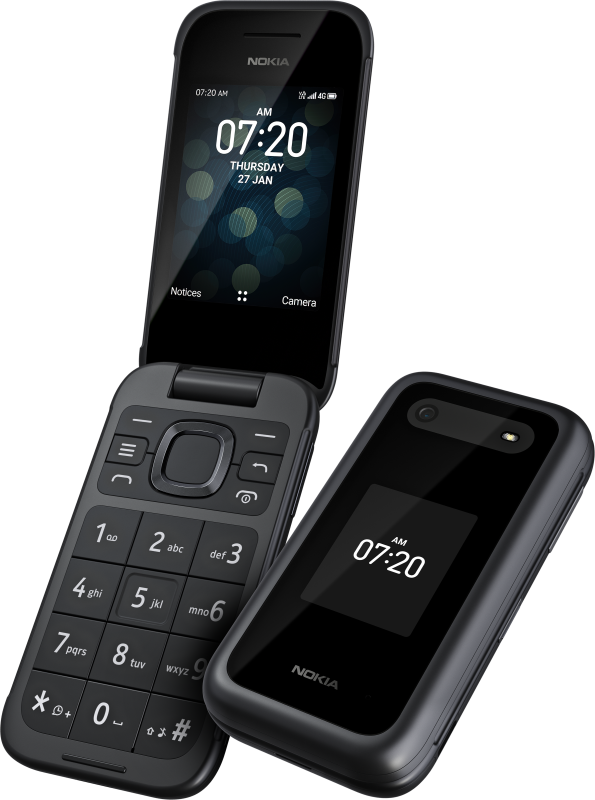 گوشی نوکیا (بدون گارانتی شرکتی) 2760Flip | حافظه 4 گیگابایت رم 512 مگابایت ا Nokia 2760 Flip (Without Garanty) 4GB/512 MB