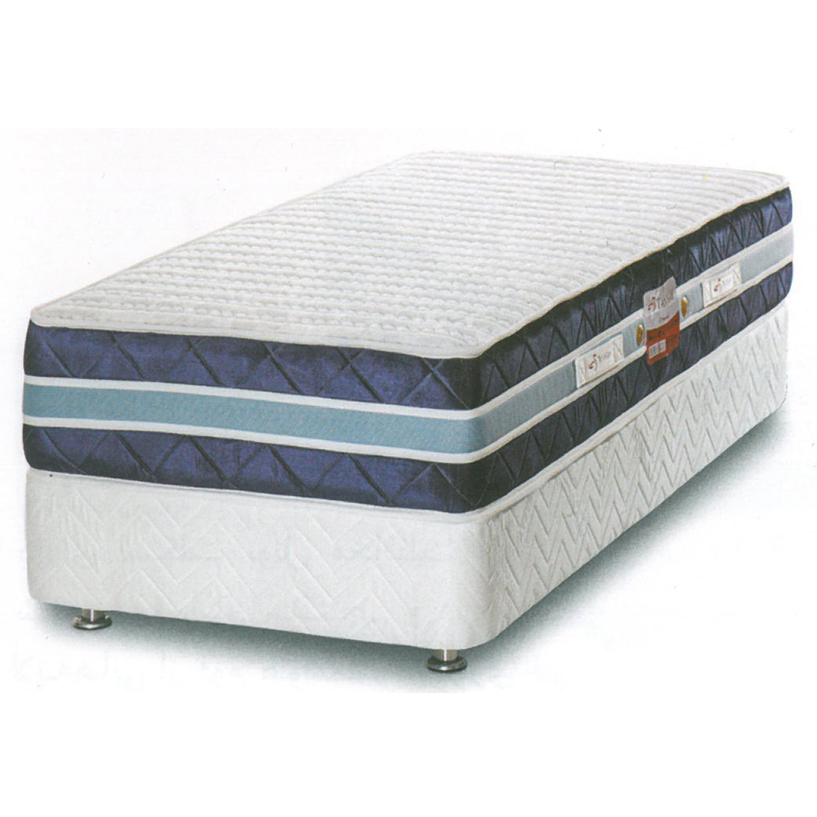 تشک تخت تن آسای مدل ترمو اسپا همراه با پد محافظ ضد آب سایز یک نفره  200*120 (108 ماه ضمانت)