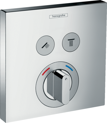 شیر حمام توکار انتخابی مدل ShowerSelect کد 15768000