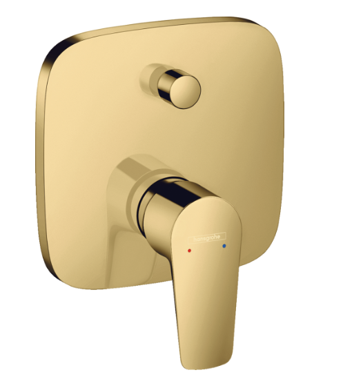 شیر حمام توکار هانس گروهه مدل Talis E به رنگ طلایی کد 71745990