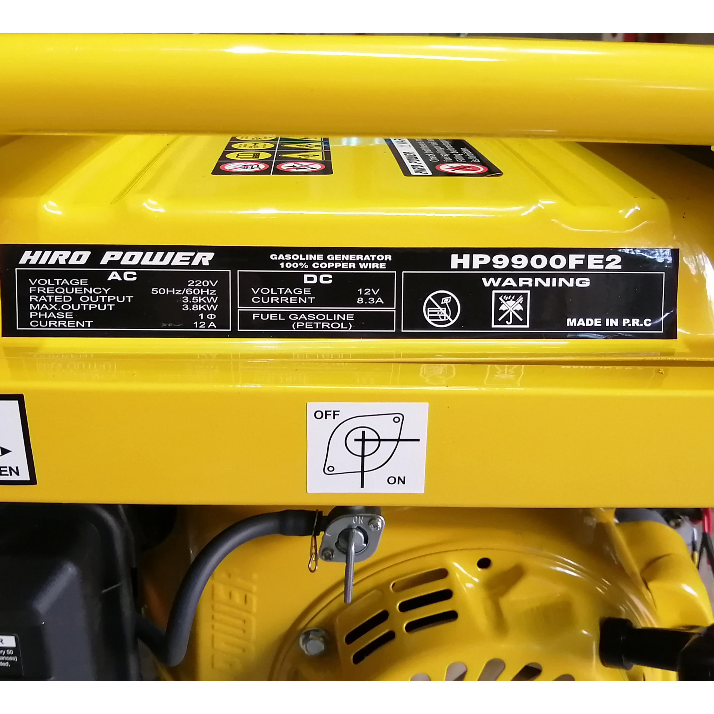موتور برق هیرو پاور مدل HP9900FE2