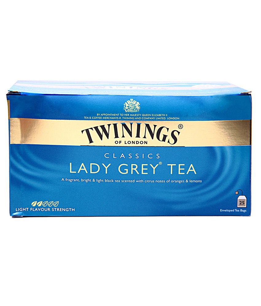چای توینینگز Lady Gray تی بگ ۲۵ عددی انگلیسی