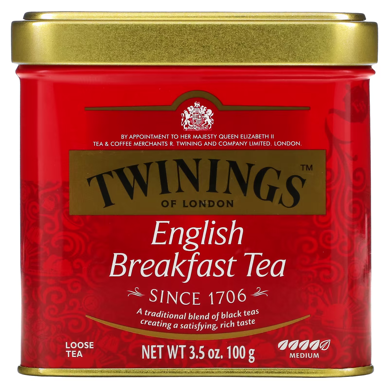 چای سیاه باروتی صبحانه انگلیسی توینینگز – 100 گرم twinings