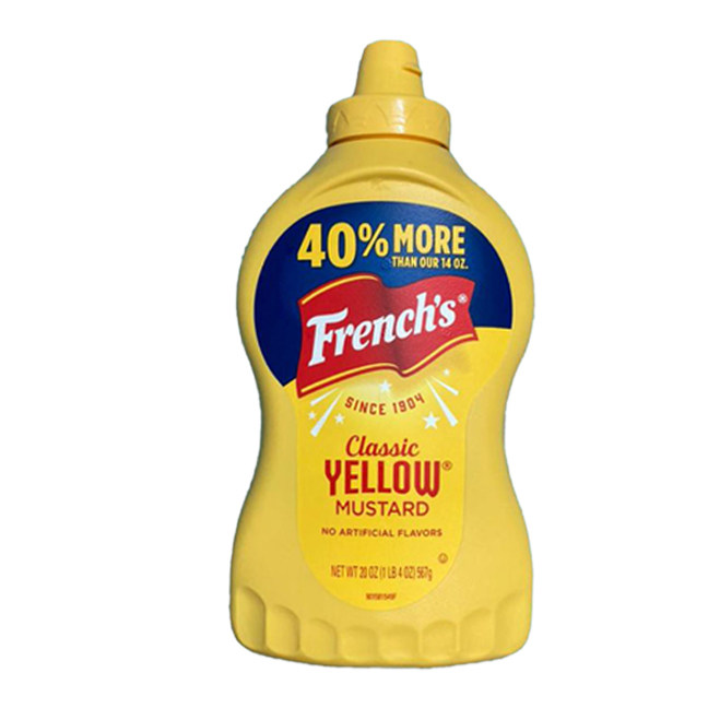 سس خردل زرد کلاسیک فرنچز ۵۶۷ گرمی ـ FRENCH’S CLASSIC YELLOW MUSTARD SAUCE 567 GR