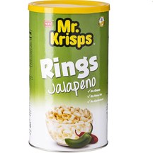 اسنک حلقه ای با طعم جالاپینو مسترکریپس Mr.Krisps