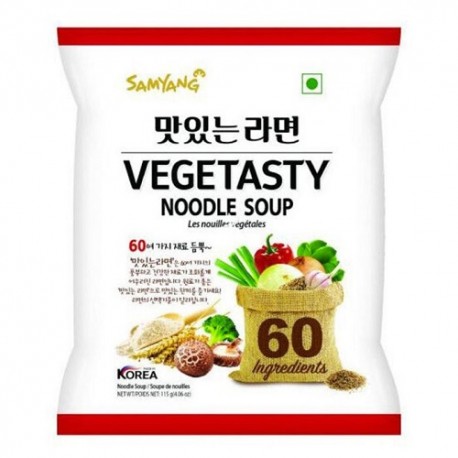 نودل سبزیجات  (وگن) کره ای سامیانگ Samyang ، مدل Vegetasty