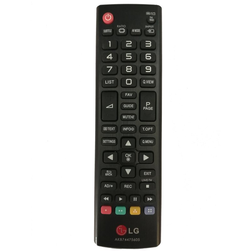 ریموت کنترل تلویزیون ال جی مدل AKB74475605