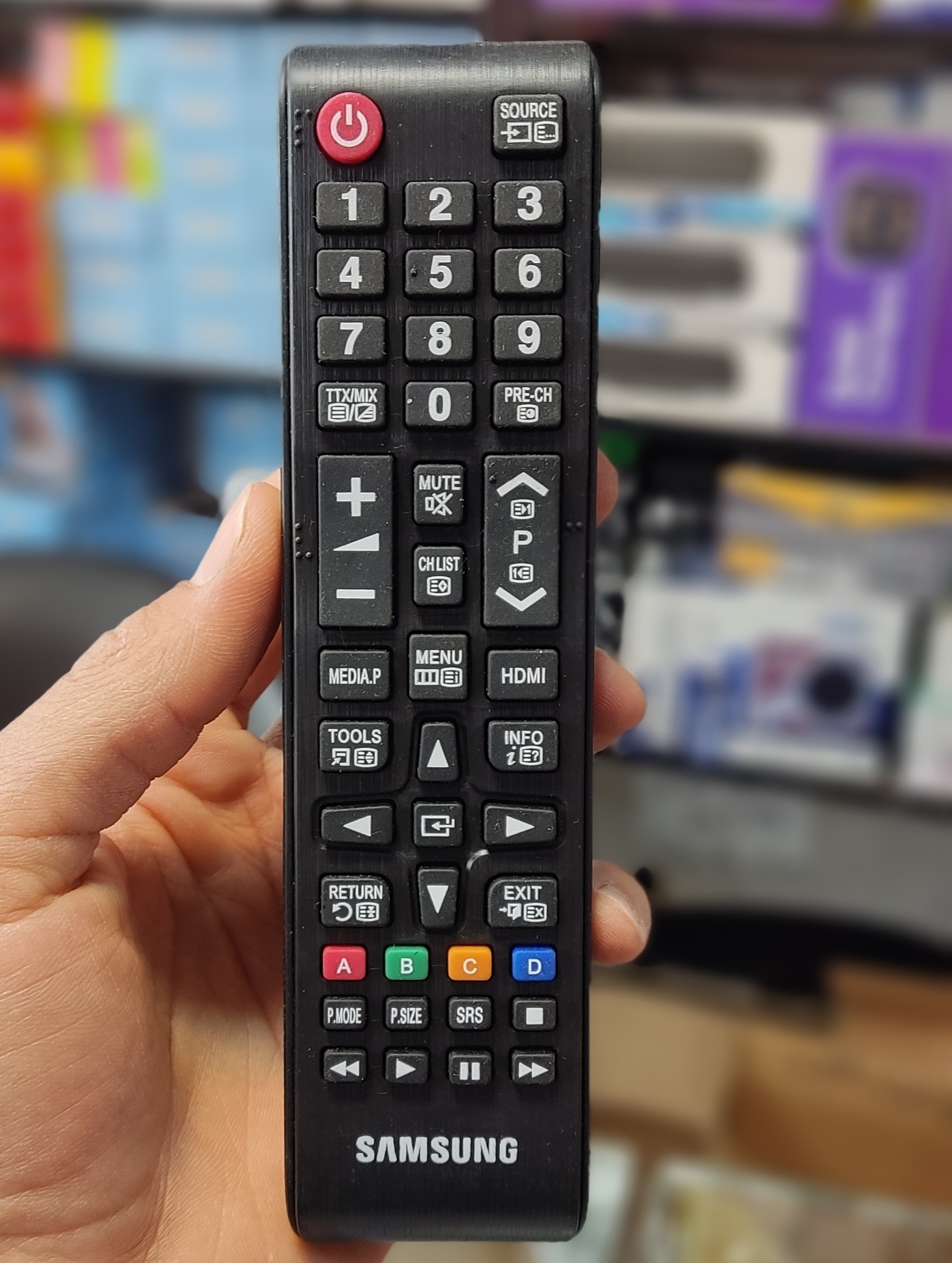 کنترل تلویزیون ال ای دی سامسونگ مدل 00602-AA59