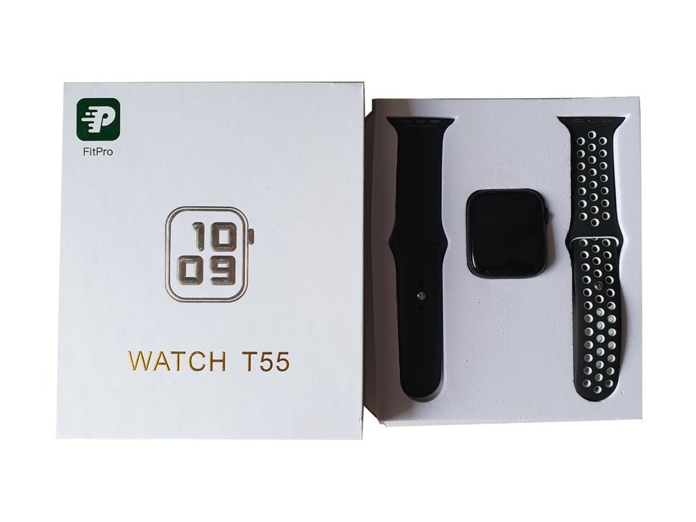 ساعت هوشمند مدل  T55 (به همراه دو عدد بند ) (پک بزرگ)