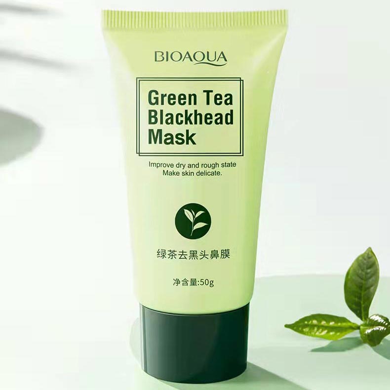 ماسک چای سبز ضدجوش سرسیاه BIOAQUA
